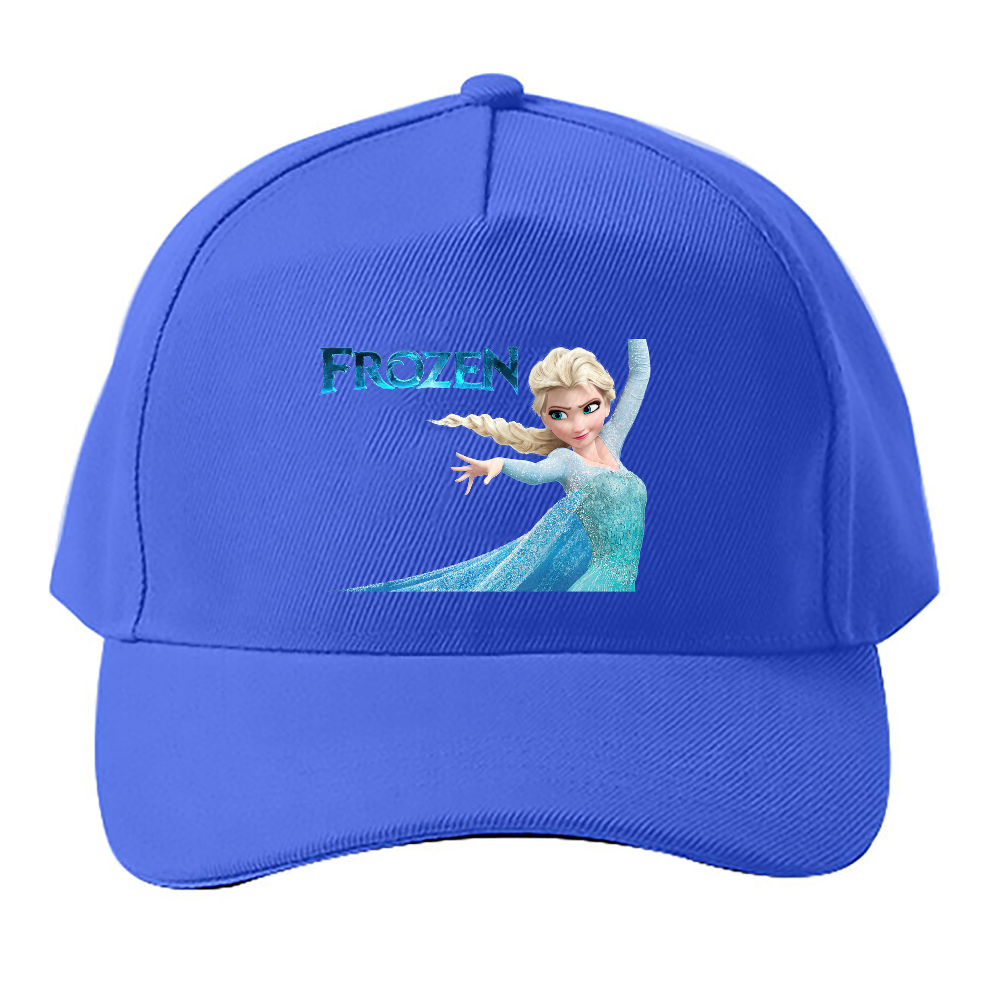 （画像用） アナと雪の女王 アンナ エルサ Frozen Anna Elsa ベースボールキャップ 綿100％ 男女兼用 帽子 スポーツ